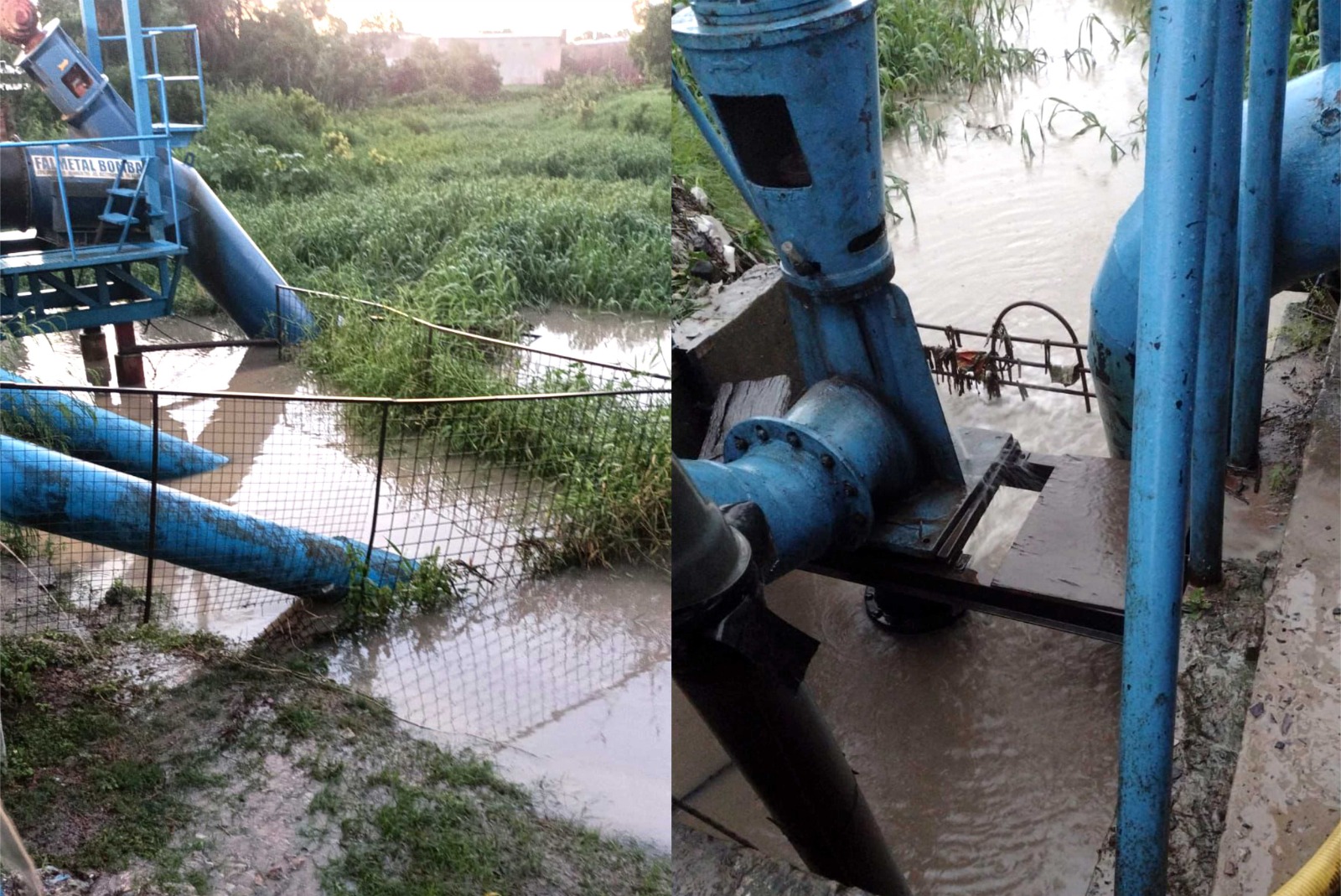 Tras intensas lluvias, estaciones de bombeo de Clorinda funcionaron a pleno  – Agenfor