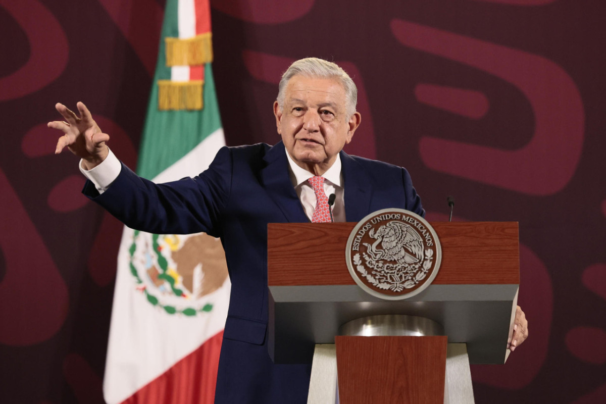 López Obrador sobre el allanamiento a la Embajada de México en Quito. Foto: EFE.