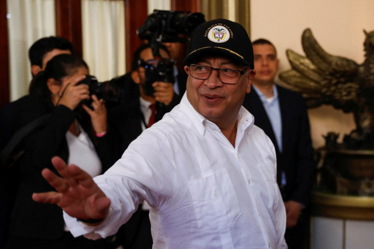 Gustavo Petro, presidente de Colombia. Foto: Reuters