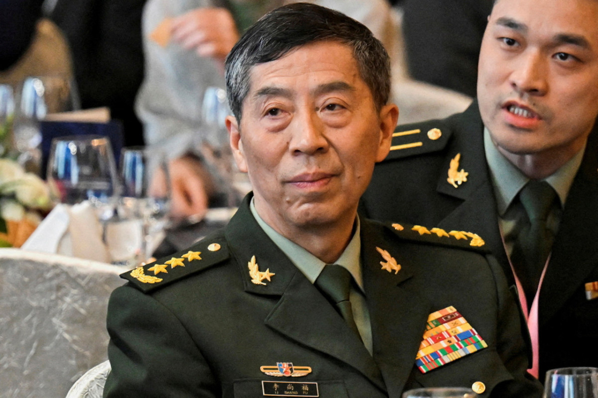 Li Shangfu, exministro de Defensa de China. Foto: Reuters.