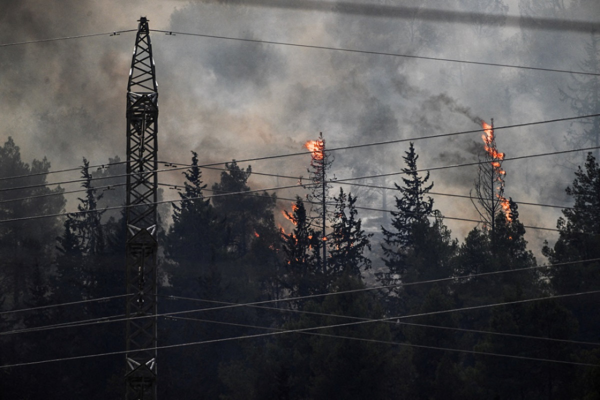 Ataques de Hezbollah a Israel. Foto: Reuters.