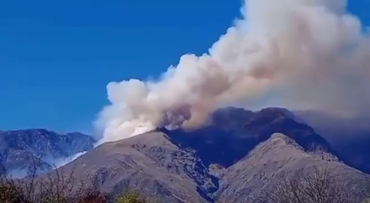 Incendios en Córdoba. Foto: Captura de pantalla.