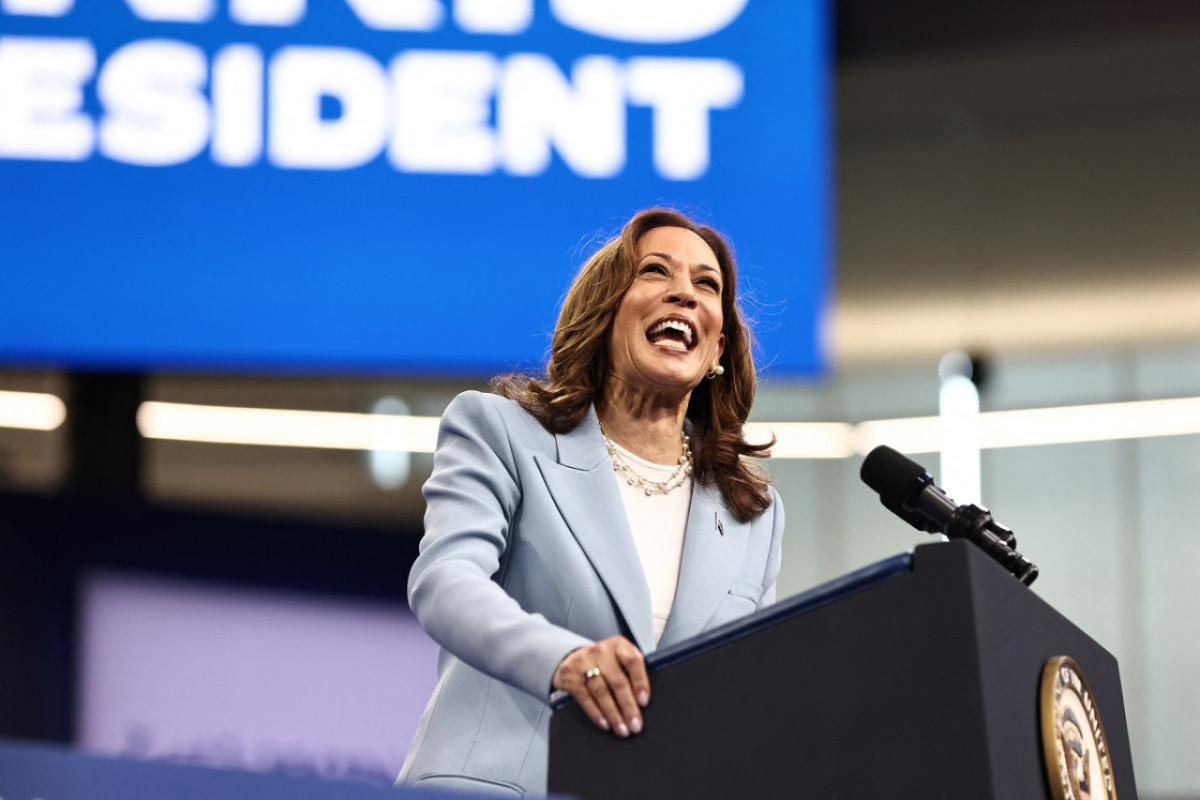 Kamala Harris, vicepresidente de Estados Unidos. Foto: Reuters.