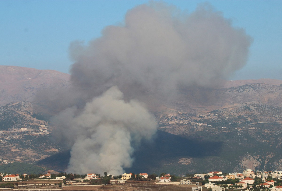 Frontera entre Israel y el Líbano. Foto: Reuters.