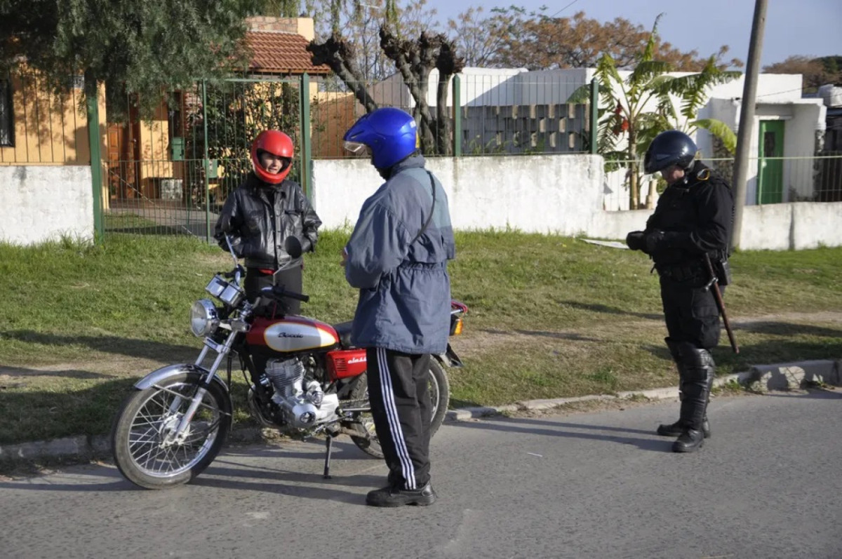 Operativo vehicular en Uruguay. Foto: Gentileza El Observador.