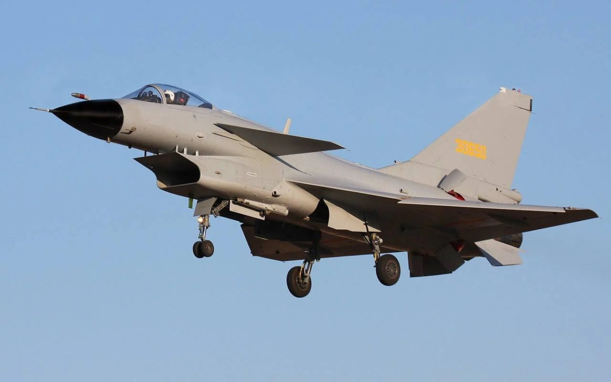 Avión J-10C. Foto: Reuters.