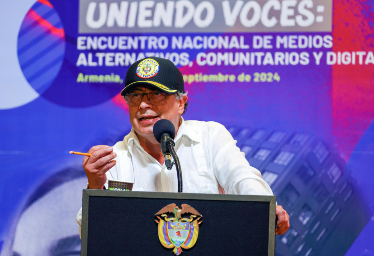 Gustavo Petro. Foto: EFE.