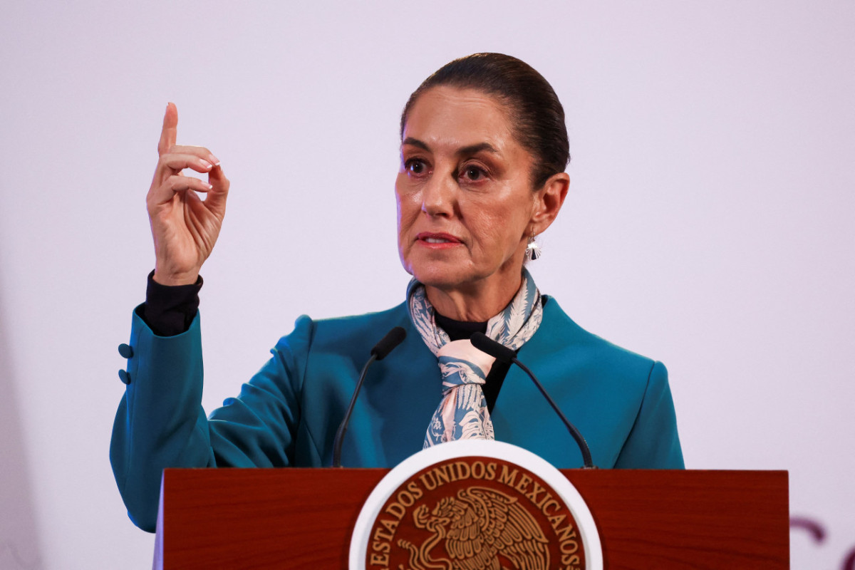 La presidenta de México, Claudia Sheinbaum. Foto: Reuters.