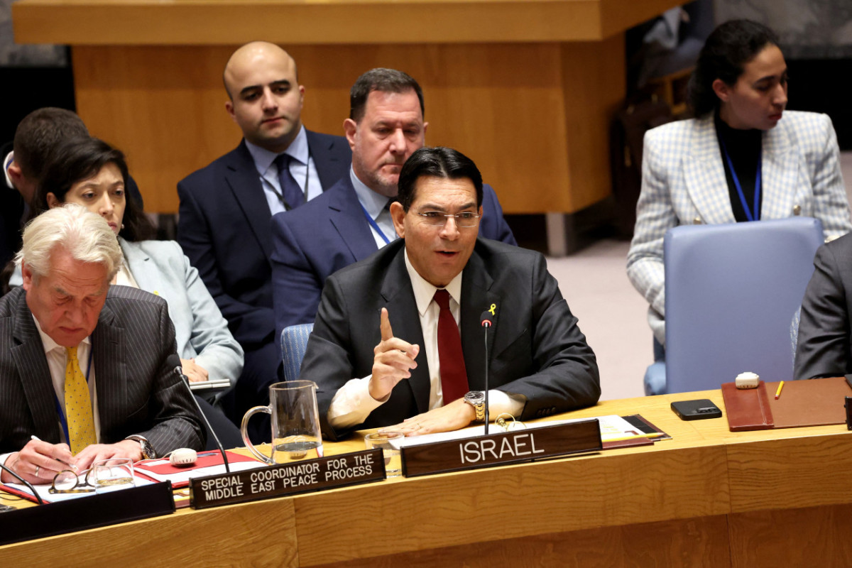 Danny Danon, embajador de Israel ante la ONU. Foto: Reuters