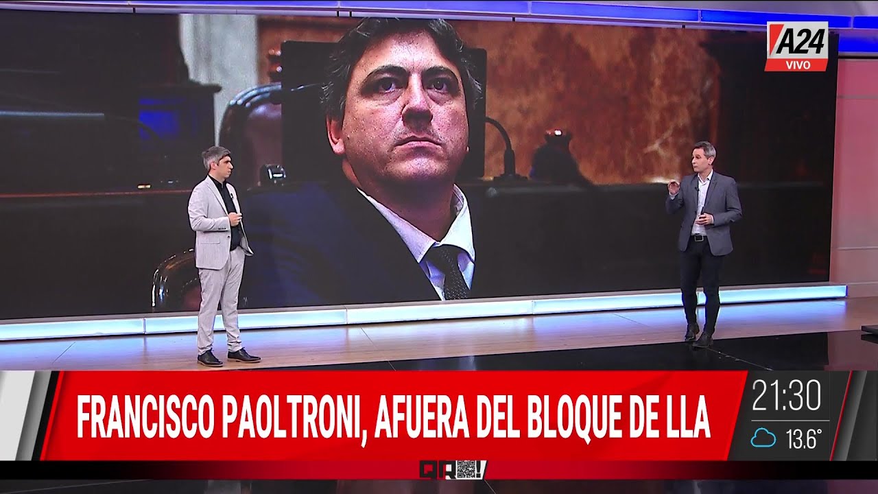 🔴Echaron a Francisco Paoltroni del bloque de senadores de La Libertad  Avanza