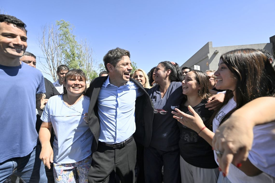 Axel Kicillof inauguró el nuevo Jardín de Infantes N°930 en General Rodríguez