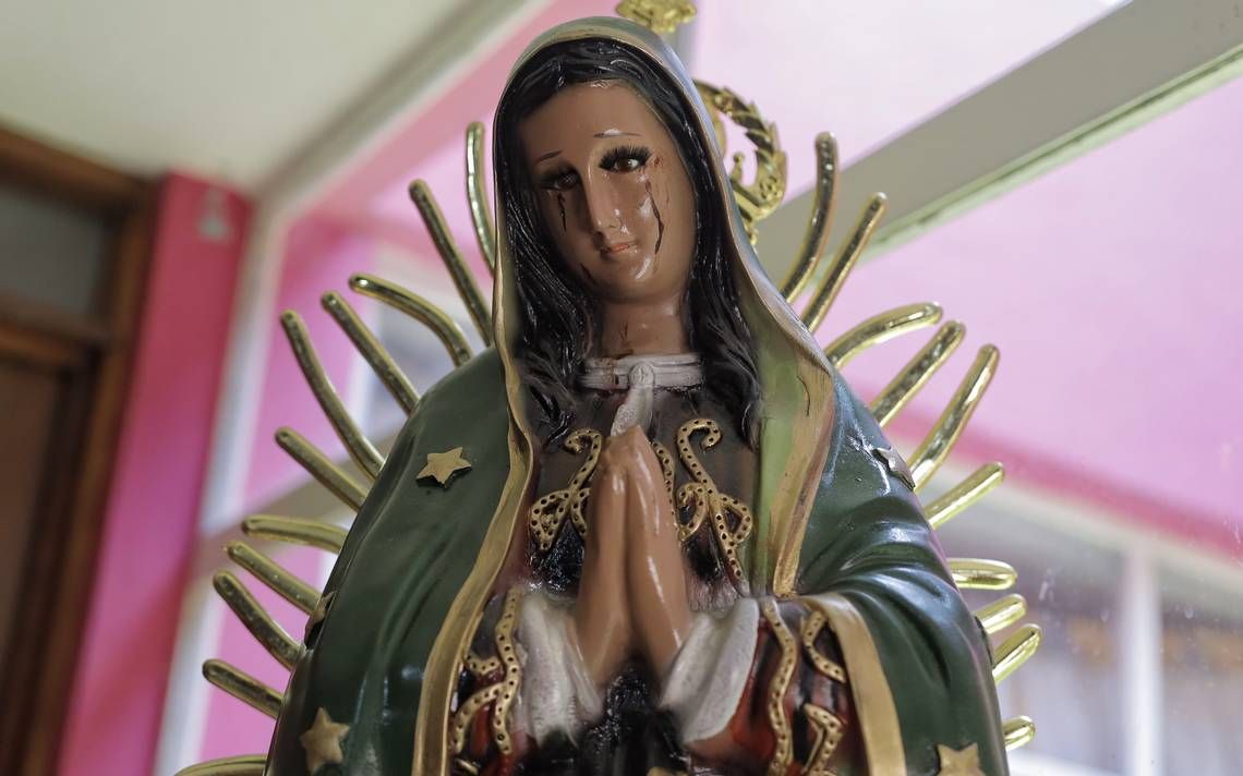 Conmoción en México por una imagen de la Virgen de Guadalupe que llora sangre humana