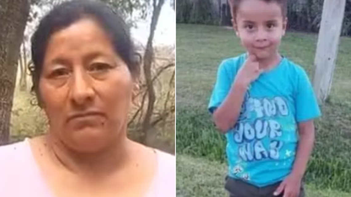 Laudelina y su sobrino