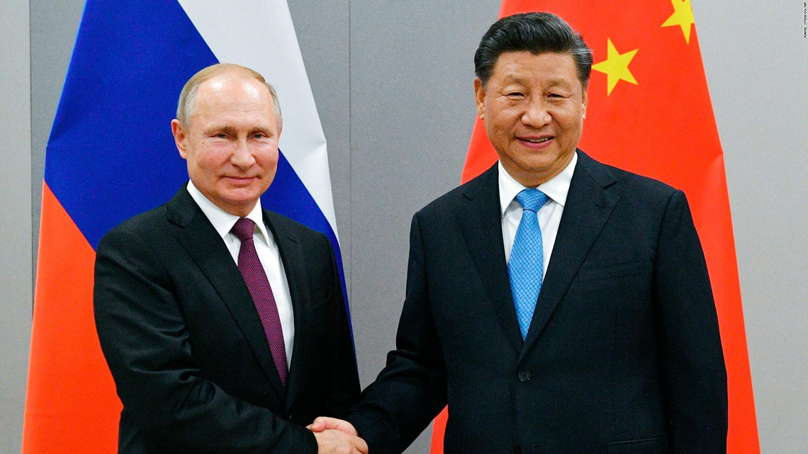 Vladimir Putin y Xii-Jinping