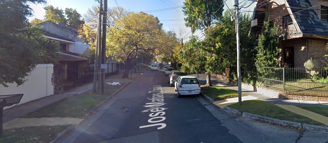 El robo se produjo sobre la calle Zapiola al 1500