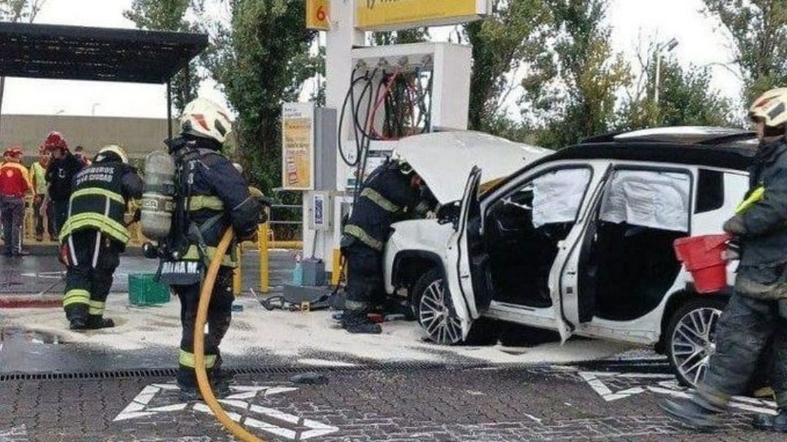 El hecho se registró el Paseo del Bajo y la Autopista Illia