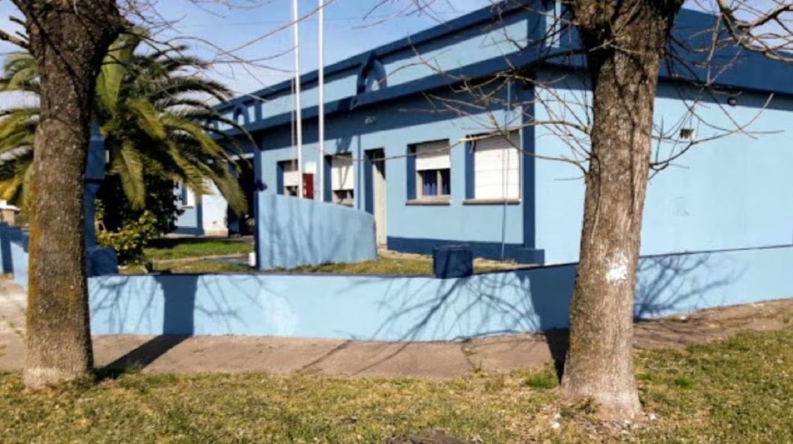 La sede de la comisaría entrerriana de Villa Domínguez