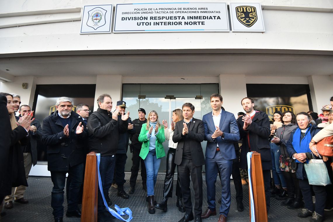 San Nicolás - Axel Kicillof refuerza la seguridad del municipio