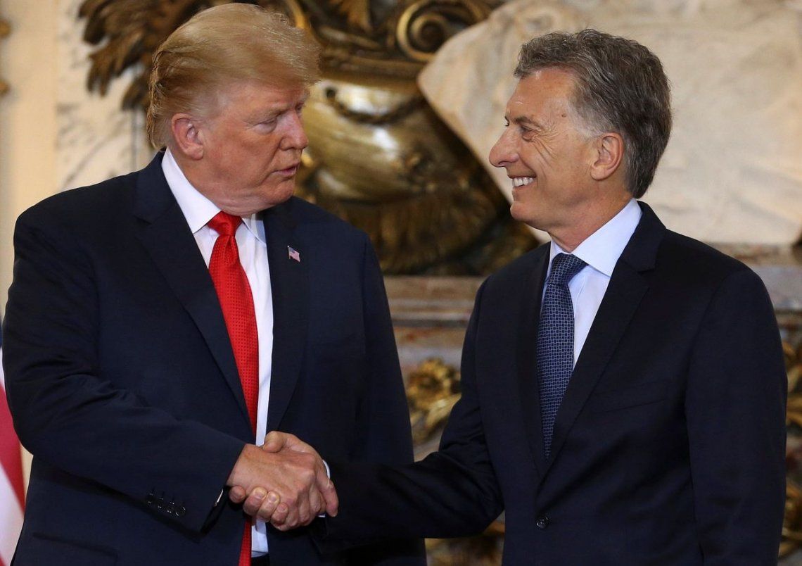 Casa Rosada -2018 - Donald Trump y Mauricio Macri 