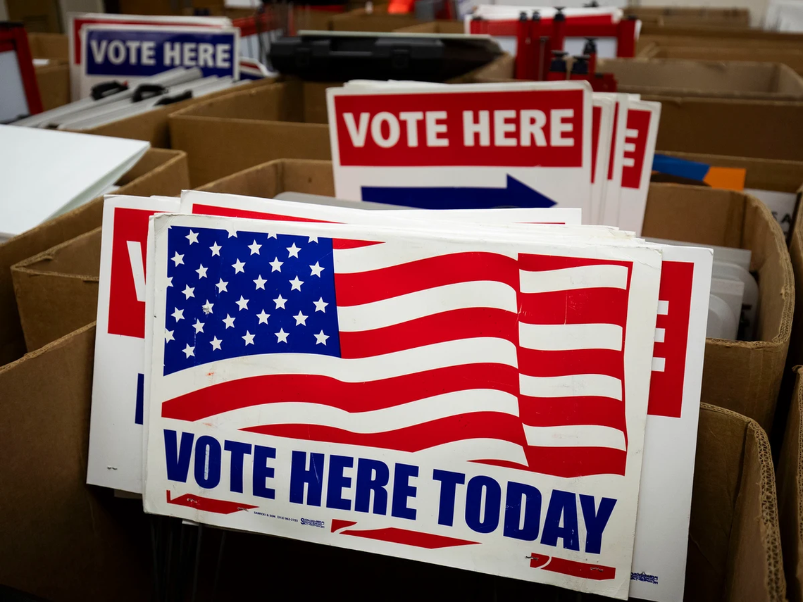 Los resultados de las elecciones en Estados Unidos se conocerán en la madrugada del miércoles.