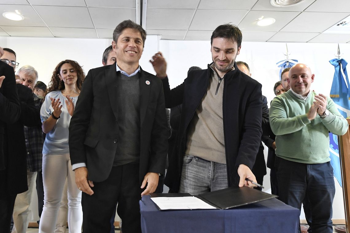 Axel Kicillof e Ignacio Torres acordaron fortalecer el sistema sanitario de Chubut