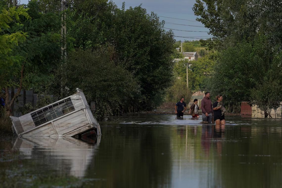 Europa bajo el agua. 