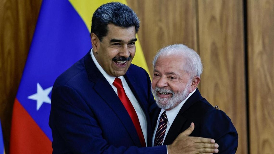 Nicolás Maduro y Lula da Sila 