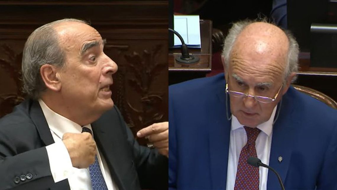 Fuerte cruce entre Guillermo Francos y Oscar Parrilli en el Senado