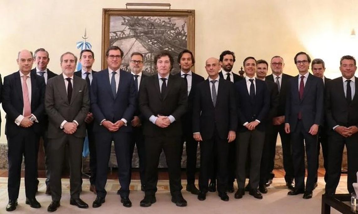 Javier Milei se reunió con empresarios españoles y explicó sus planes en el país