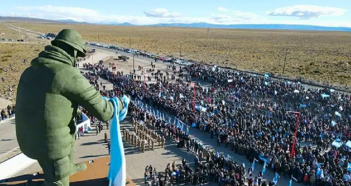 Los héroes de Malvinas, reconocidos con un gran monumento en Neuquén