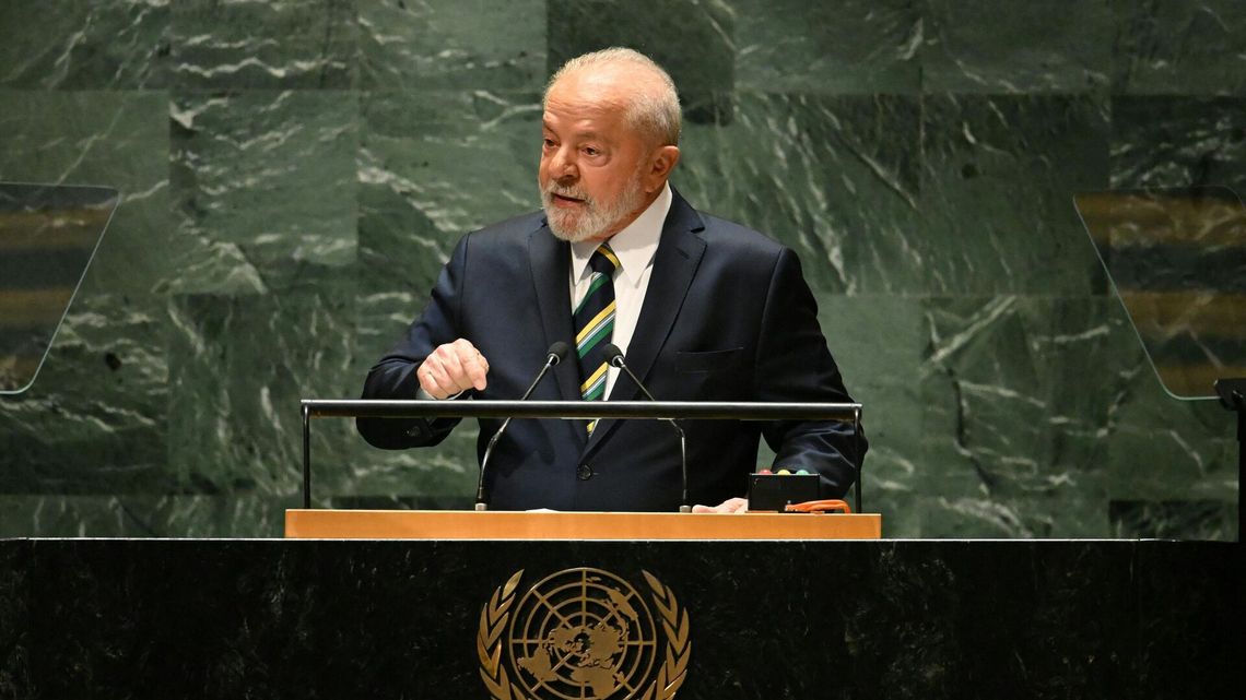 Luiz Inácio Lula da Silva en la Cumbre del Futuro de la ONU