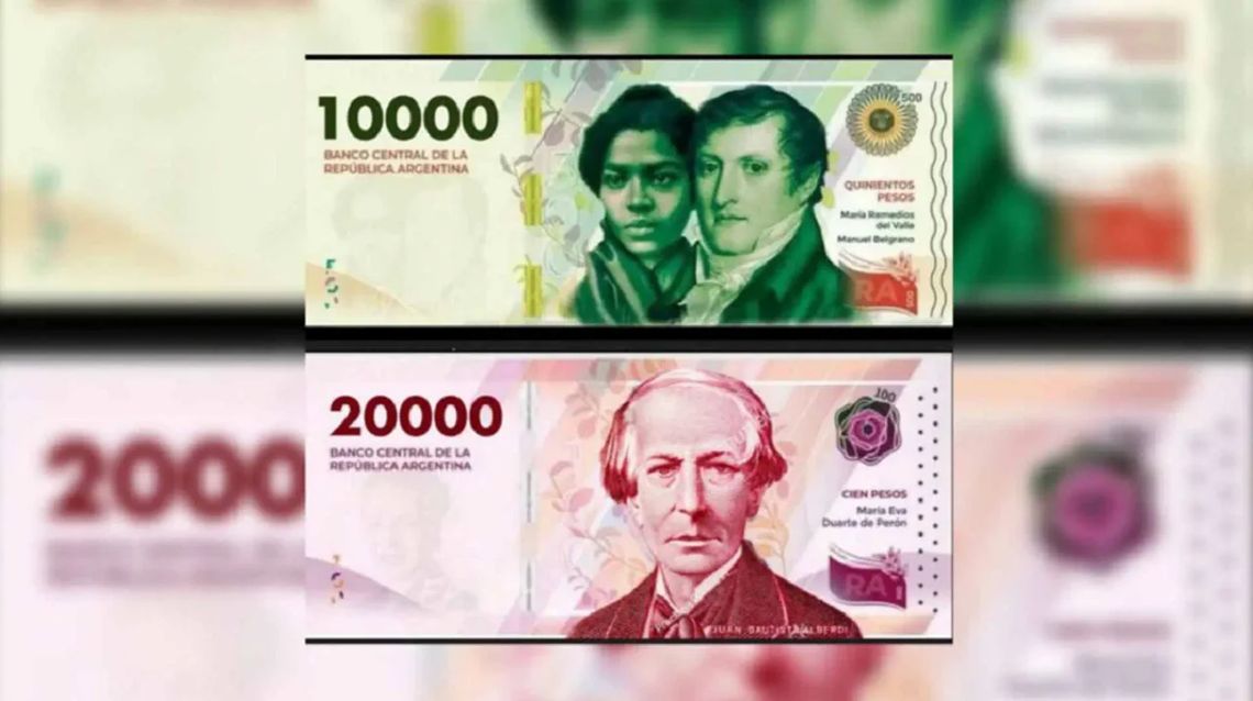 Nuevos billetes. 