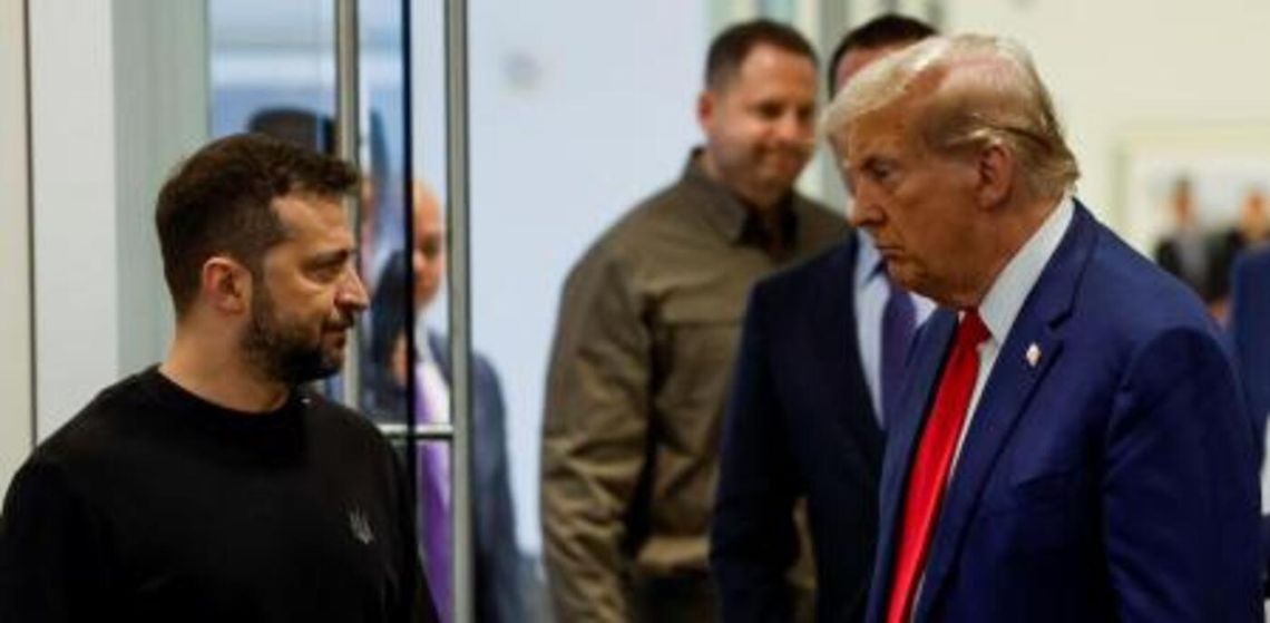 Trump Tower NYC - Donald Trump recibió al presidente de Ucrania 