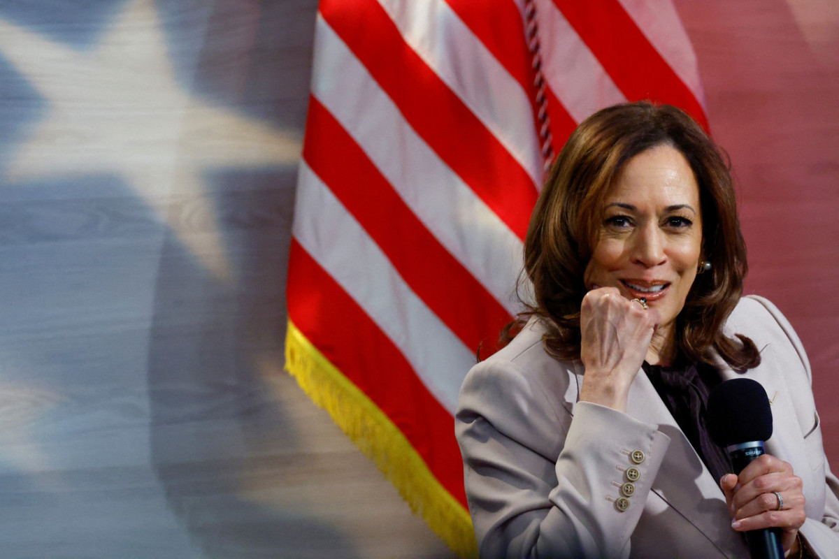 Kamala Harris, actual vicepresidenta de Estados Unidos. Foto: Reuters.