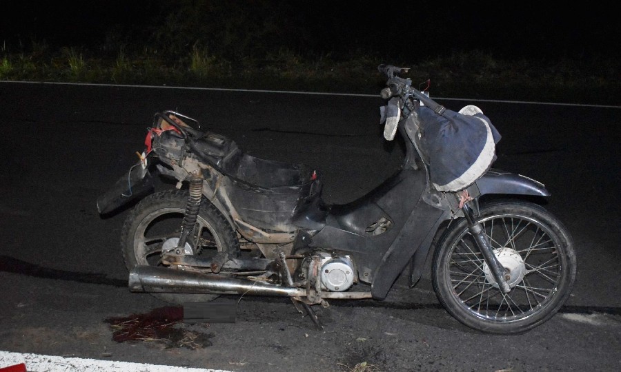 Un motociclista murió en un siniestro vial ocurrido sobre la ruta nacional  Nº 81 - Diario La Mañana