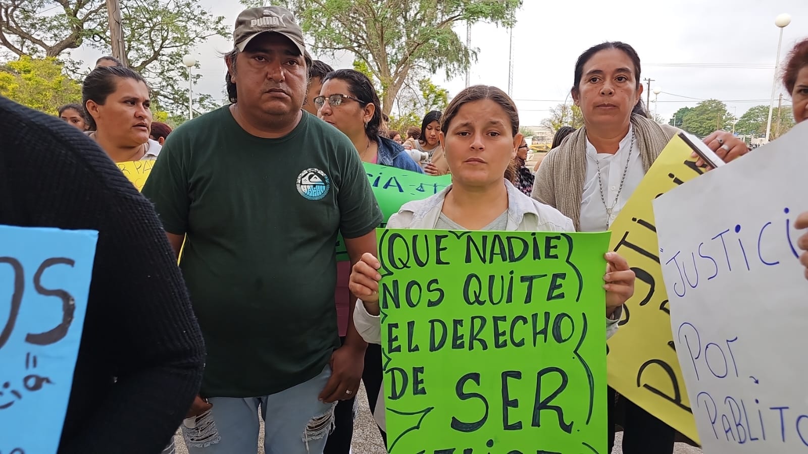 San Martín Dos: Familiares y allegados marcharon ayer para exigir justicia  - Diario La Mañana