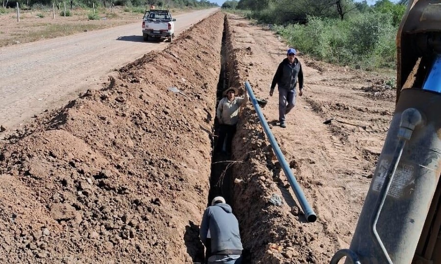 SPAP: las obras hídricas en Laguna Yema “son financiadas en su totalidad  con fondos provinciales” - Diario La Mañana