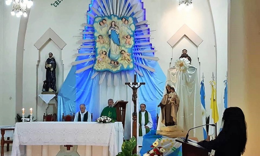 Habrá procesión y Misa por los festejos patronales de Nuestra Señora de los  Ángeles - Diario La Mañana