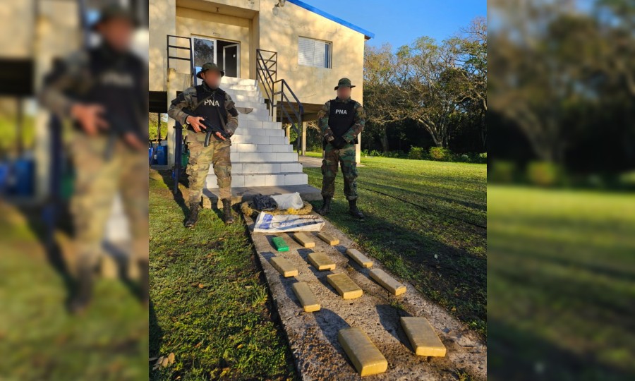 Prefectura Naval Formosa decomisó un cargamento de 9 kilos de marihuana -  Diario La Mañana