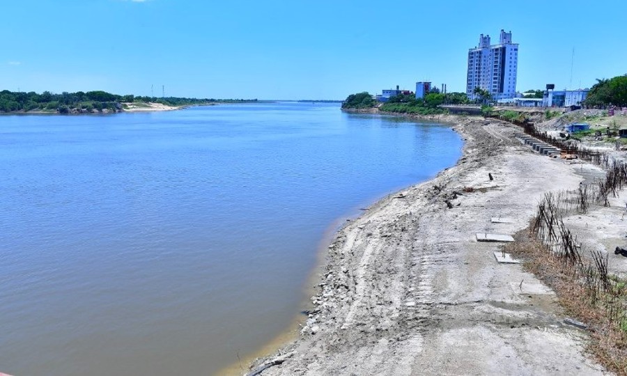 La bajante del río Paraguay se acentúa y las lluvias para revertir la  tendencia llegarían en noviembre - Diario La Mañana