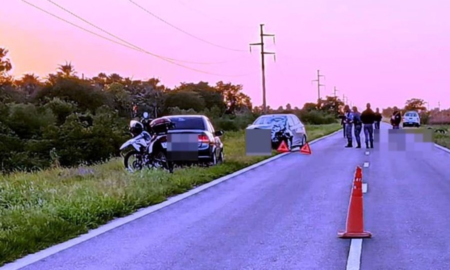 Un motociclista perdió la vida al protagonizar un choque con un automóvil  sobre la ruta nacional 86 - Diario La Mañana