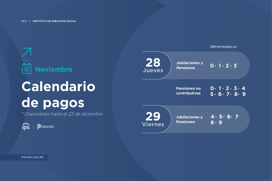 A partir del jueves 28 comienza el pago de haberes de noviembre | Zona  Norte Visión